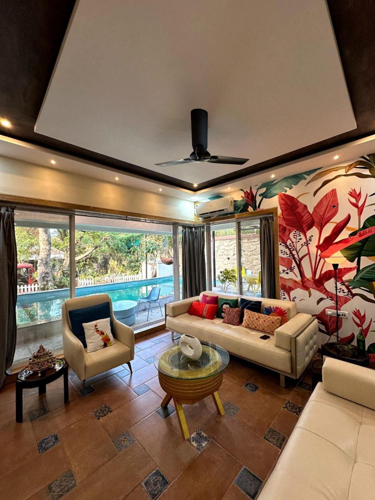 Tropical Villa II 4 Bhk II Lonavala II 1 Mountain View II 2 Private Pool II 3 Big Terrace Exterior photo